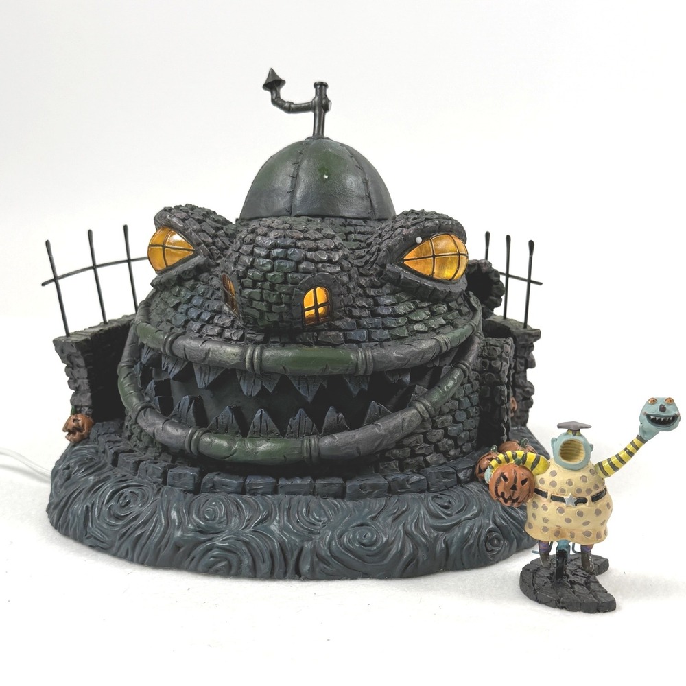 Hawthorne Village Nightmare Before Christmas Clown House Tear-Away Face